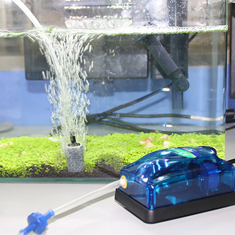 

Aquarium Air Pump Fish Tank Increasing Oxygen Pump Silent Adjustable Pump