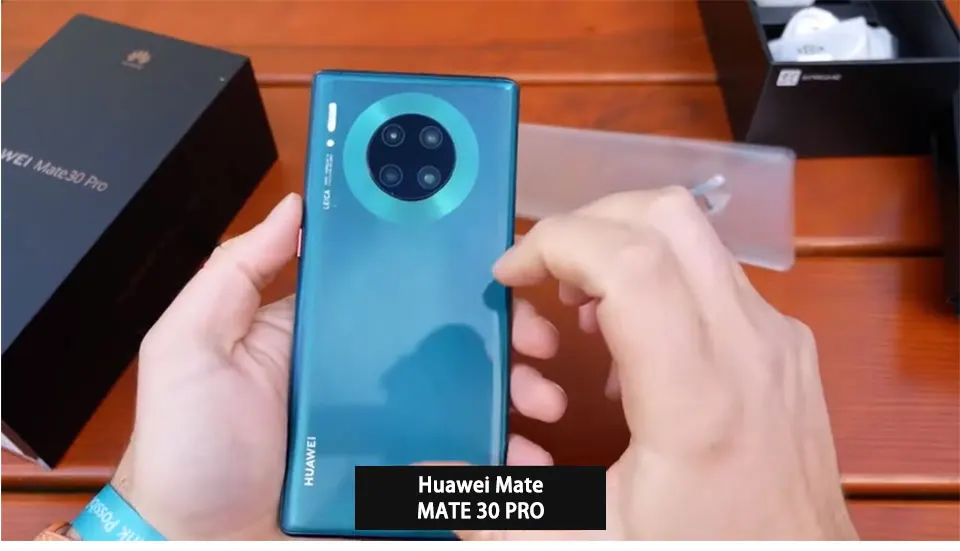 HUAWEI mate 30 Pro мобильный телефон 6,53 дюймов Kirin 990 Восьмиядерный Android 10 Встроенный датчик жестов Google play