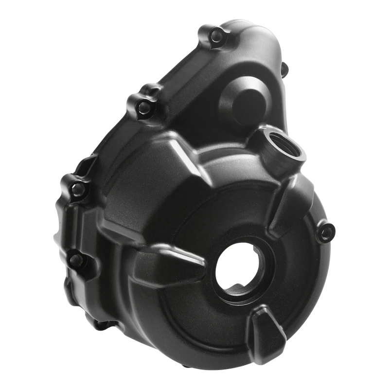 Черная Левая крышка статора двигателя мотоцикла Картер для YAMAHA FZ07 2015 2016 2017 |