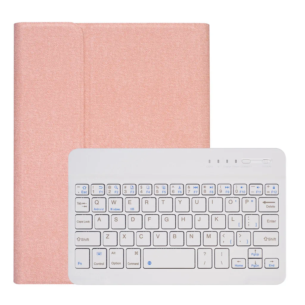 Клавиатура для IPad Mini5/4 RK405 Quanlity Съемная Bluetooth клавиатура чехол с ручкой слот