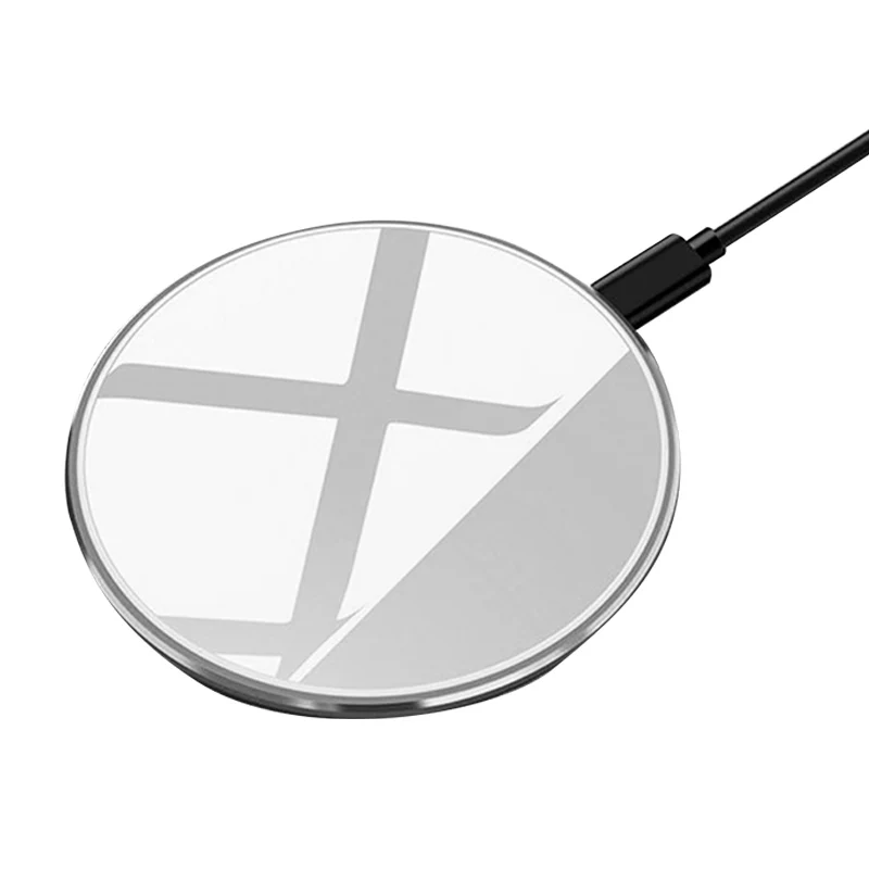 

15W Wireless Charger Portable Qi Wireless Charging and Series Samsung Suitable Smartphones Other Galaxy For iPhone 8/XS Boa T9U2