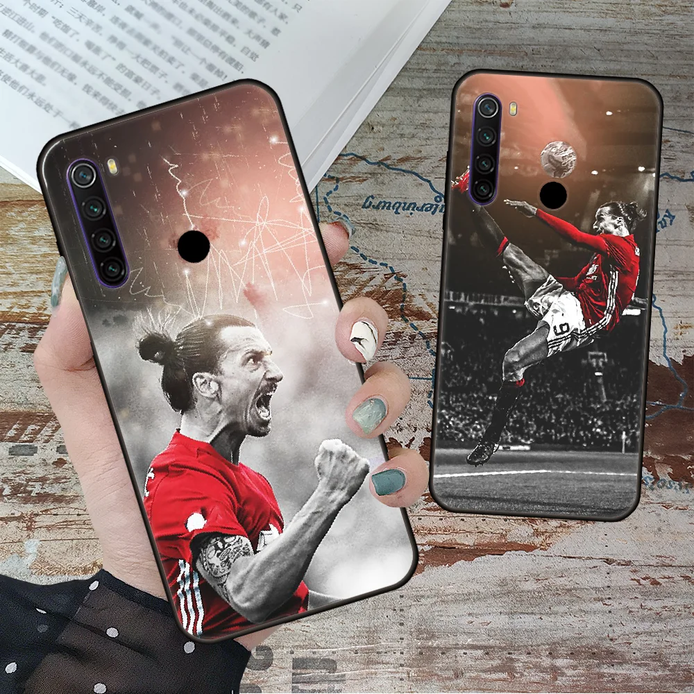 Чехол для телефона Xiaomi Redmi Note 8 7 7A 9 9S 8A 5 4 Pro черный Hoesjes арт Coque Роскошные футбол