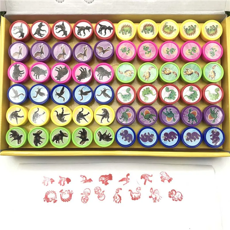 Круглая забавная 12 шт Милая панда динозавр ребенок Сделай Сам скрапбук дети