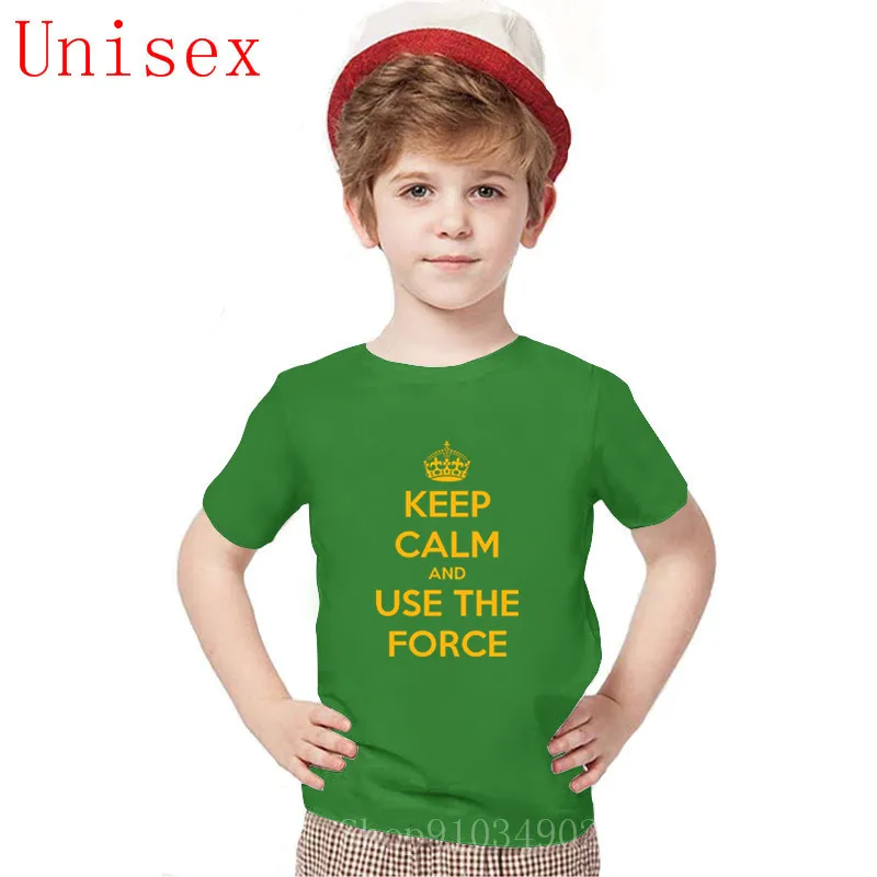 Новинка 2020 футболка с надписью keep calm and use the force мужская одежда из чистого хлопка