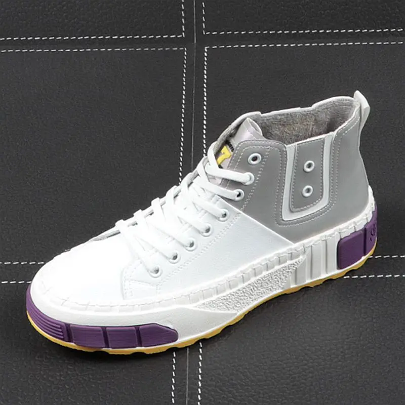 CuddlyIIPanda мужские модные повседневные ботильоны зимние короткие плюшевые теплые