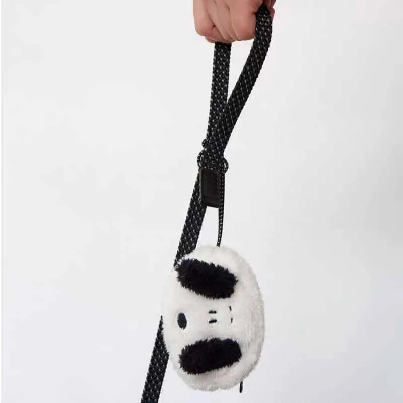 Bolsa para recoger caca de perro, monedero colgante para perro que camina, bandolera para llaves-1