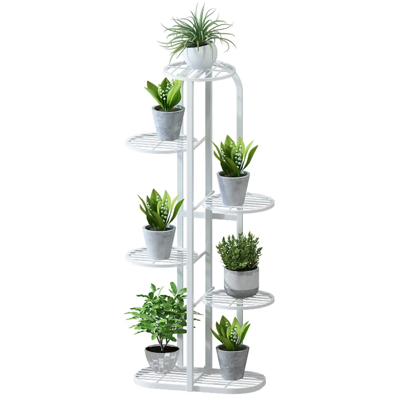 wrought iron flower shelf living room bedroom flower rack multi-layer indoor special offer iron balcony flower shelf rack home