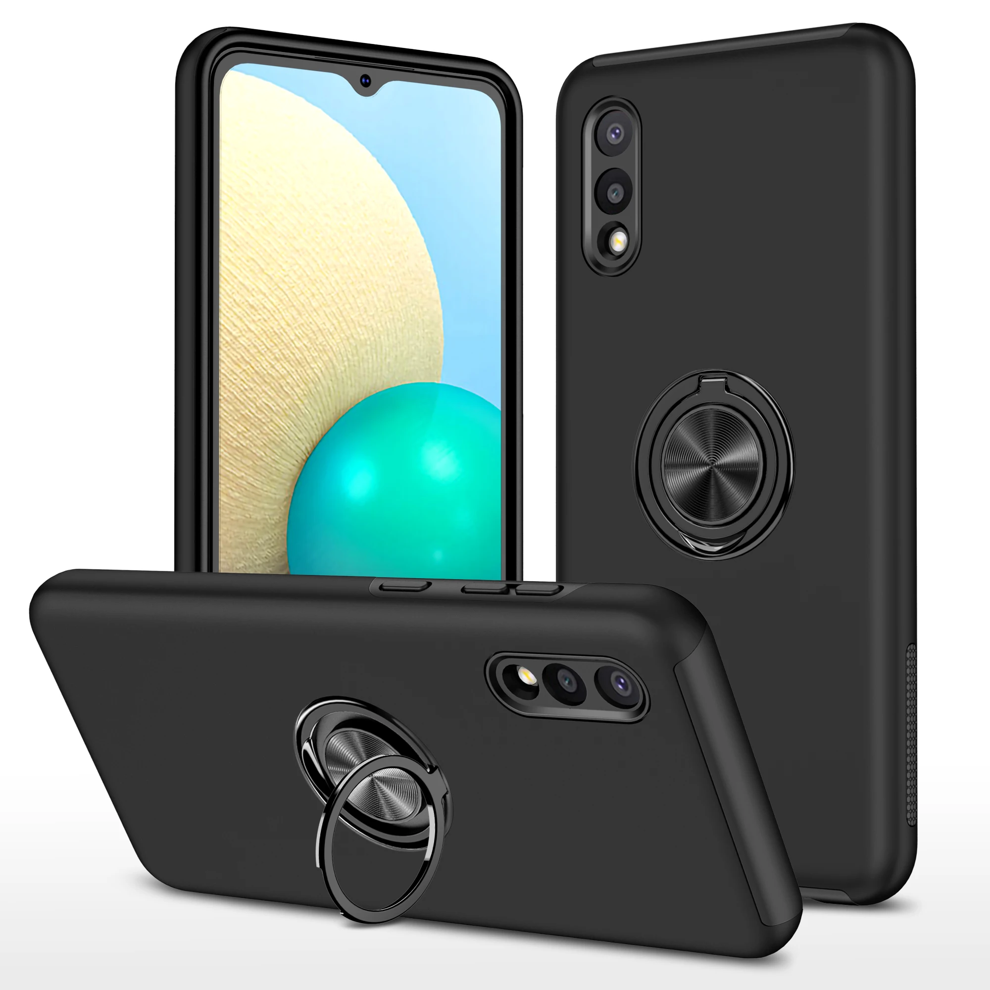

Armor Car Magnetic Kickstand Phone Case For Samsung Galaxy A02S A03S A01 M51 A02 M02 A01 Core Protection Shockproof Back Cover