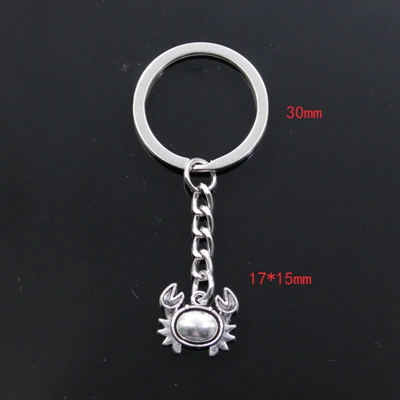 Заводская цена краб кулон брелок металлическая цепочка серебряный цвет мужской