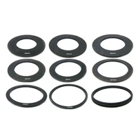 metal adapter ring 49 52 55 58 62 67 72 77 82mm for cokin p series filter holder lens hood camera