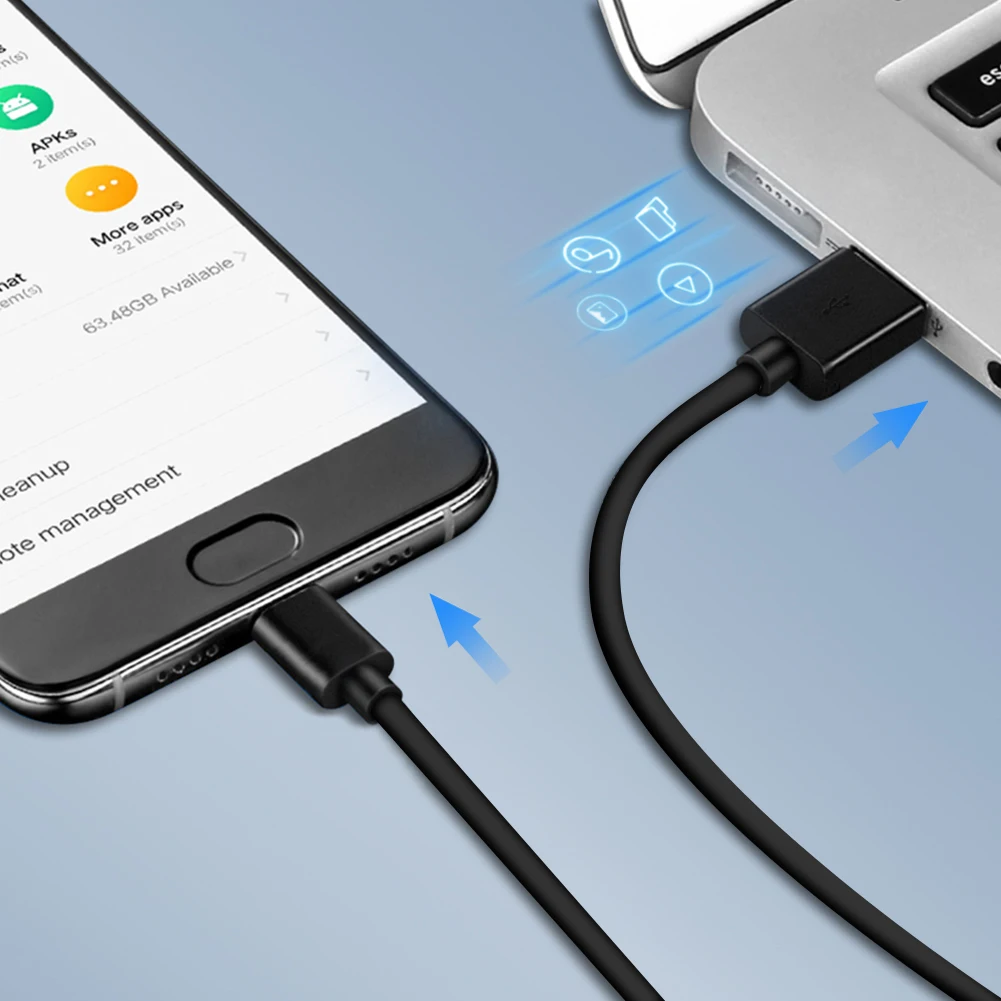 Кабель зарядный с разъемом USB Type C и поддержкой быстрой зарядки 25/100/150/200/300