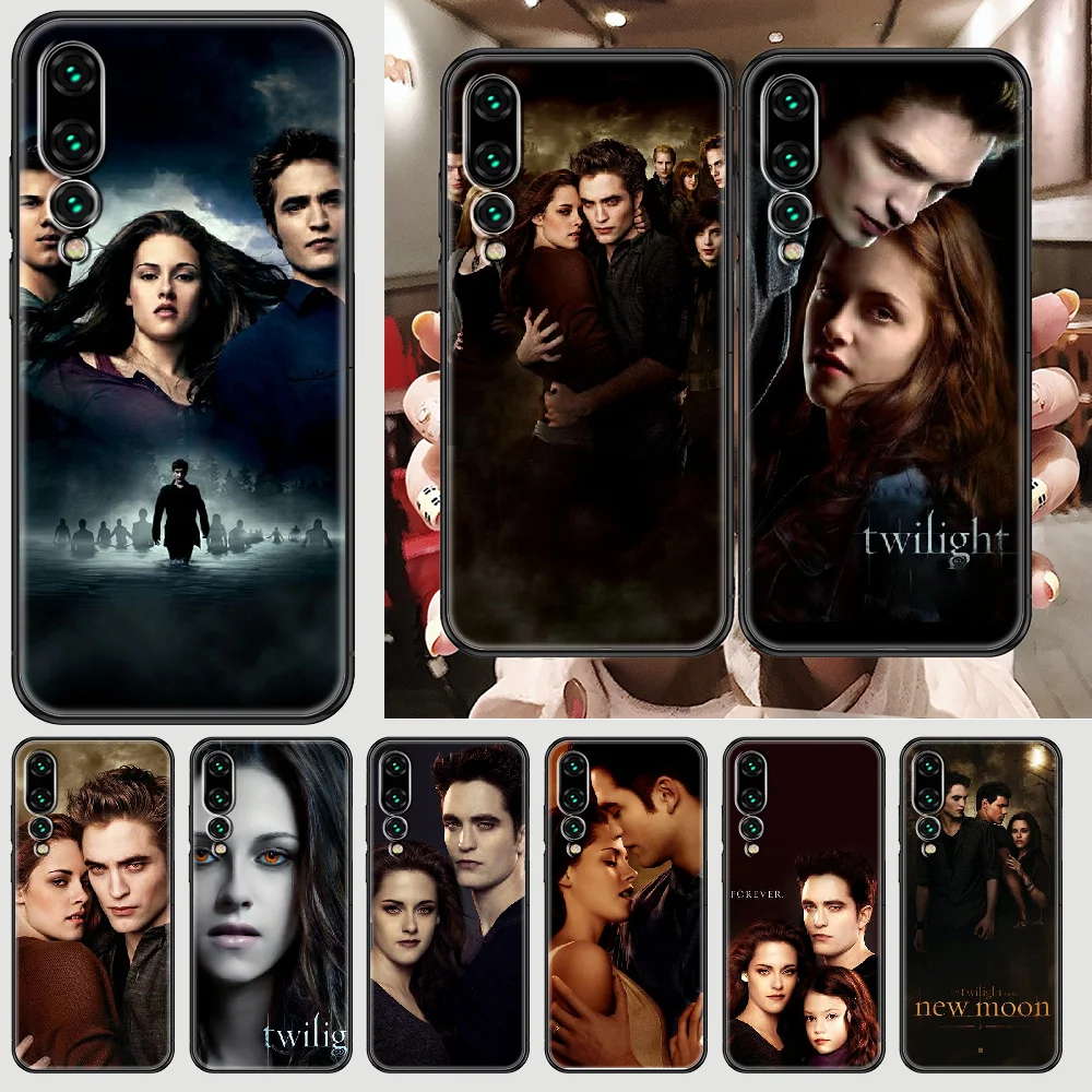 Чехол для телефона Сумерки ТВ Huawei P Mate P10 P20 P30 P40 10 20 Smart Z Pro Lite 2019 Черный Модный чехол