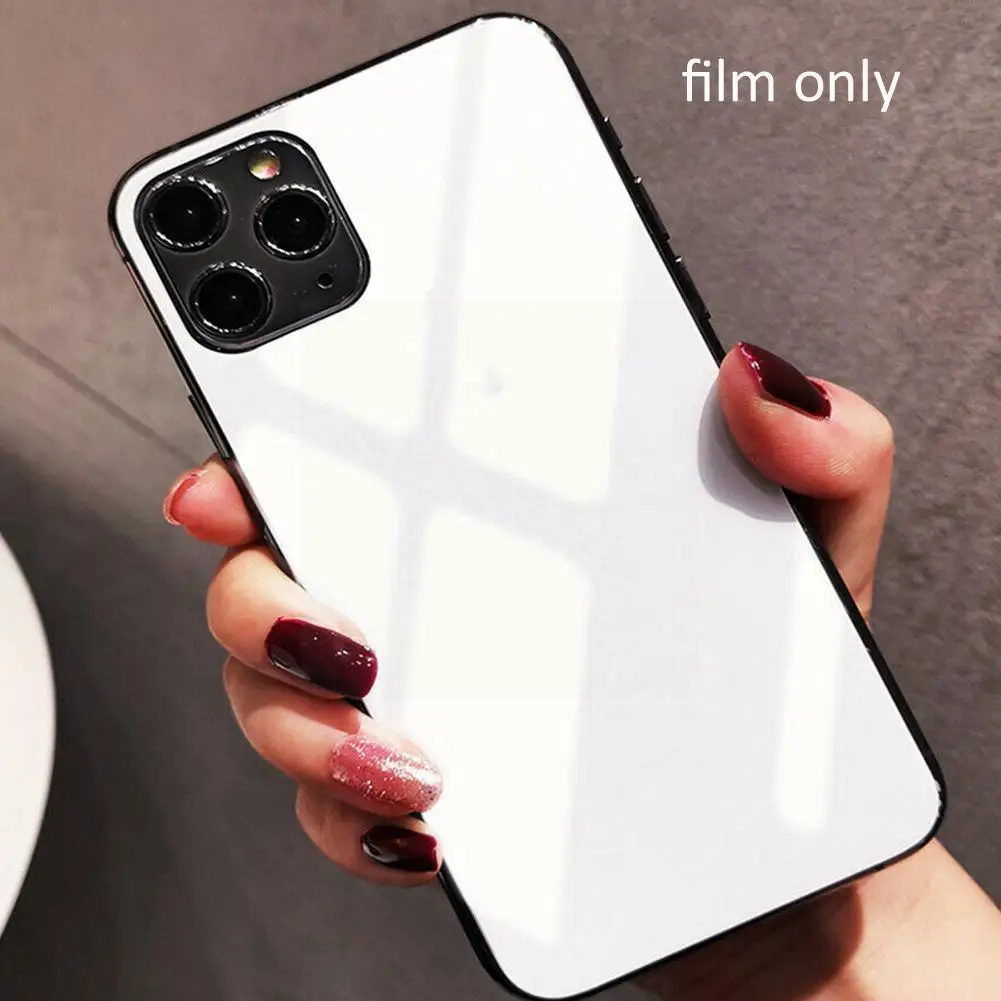 

Back Tempered Glass Screen Protector Suitable For iphone12 12min Color 12pro Film 12promax Full Back Film Change Glass Cove J5D3