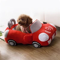 soft sports car shape luxury dog bed house cool pet teddy warm sofa puppy nest cushion kitten winter fashion padded kennel