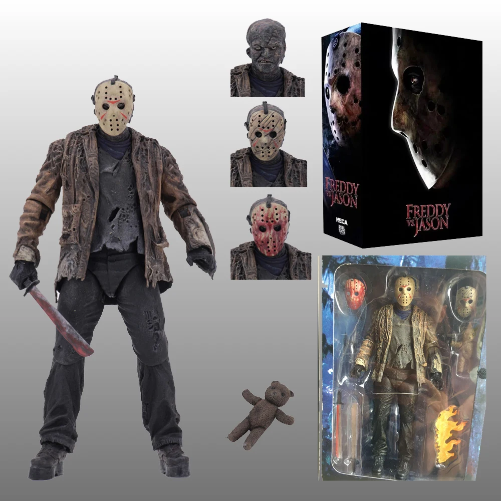 2019 новый тип оригинальная NECA Freddy vs Джейсон FVJ Ultimate вурхи экшн фигурка игрушка