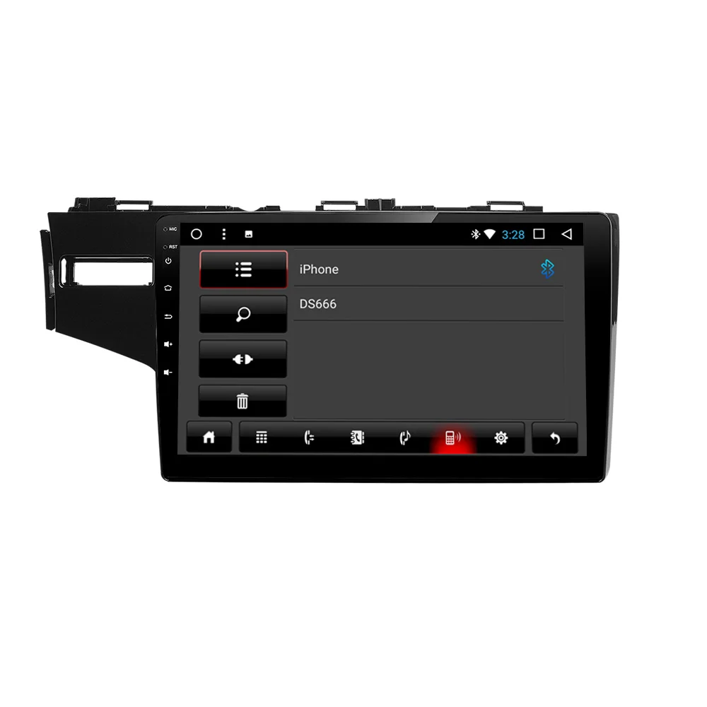 JIUYIN Android автомобильный DVD мультимедийный плеер GPS для honda Fit 2014 2015 2016 2017 аудио Радио