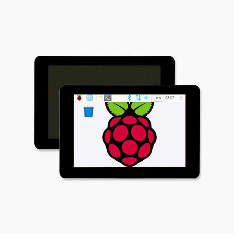 Raspberry Pi 7 дюймовый сенсорный экран дисплей с поддержкой 10 пальцевого сенсорного 4 3