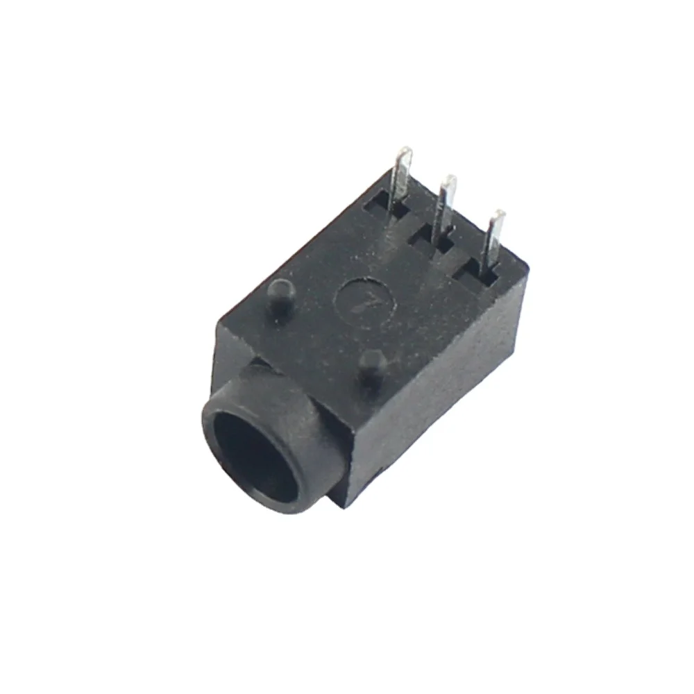10pcs DC003A DC Power Jack Outlet 3 Pin Feet DC-003A 3.5*1.0mm 3.5*1.3mm Female Round Hole Supply Socket Connector | Обустройство