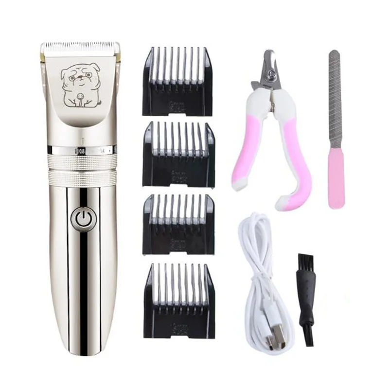 

Машинка для стрижки домашних животных Surker, Аккумуляторный триммер с USB, для собак и кошек