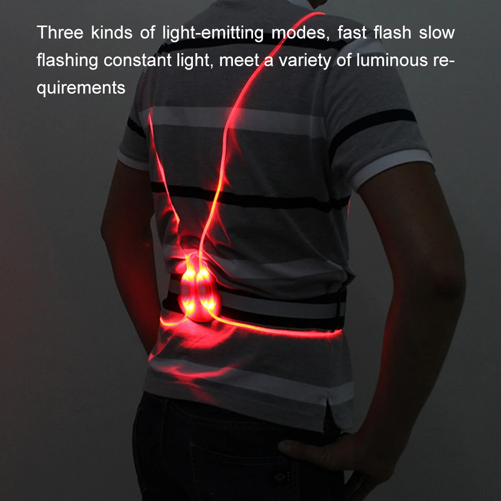 Светоотражающий светодиодный защитный жилет для строительства дорожный склад