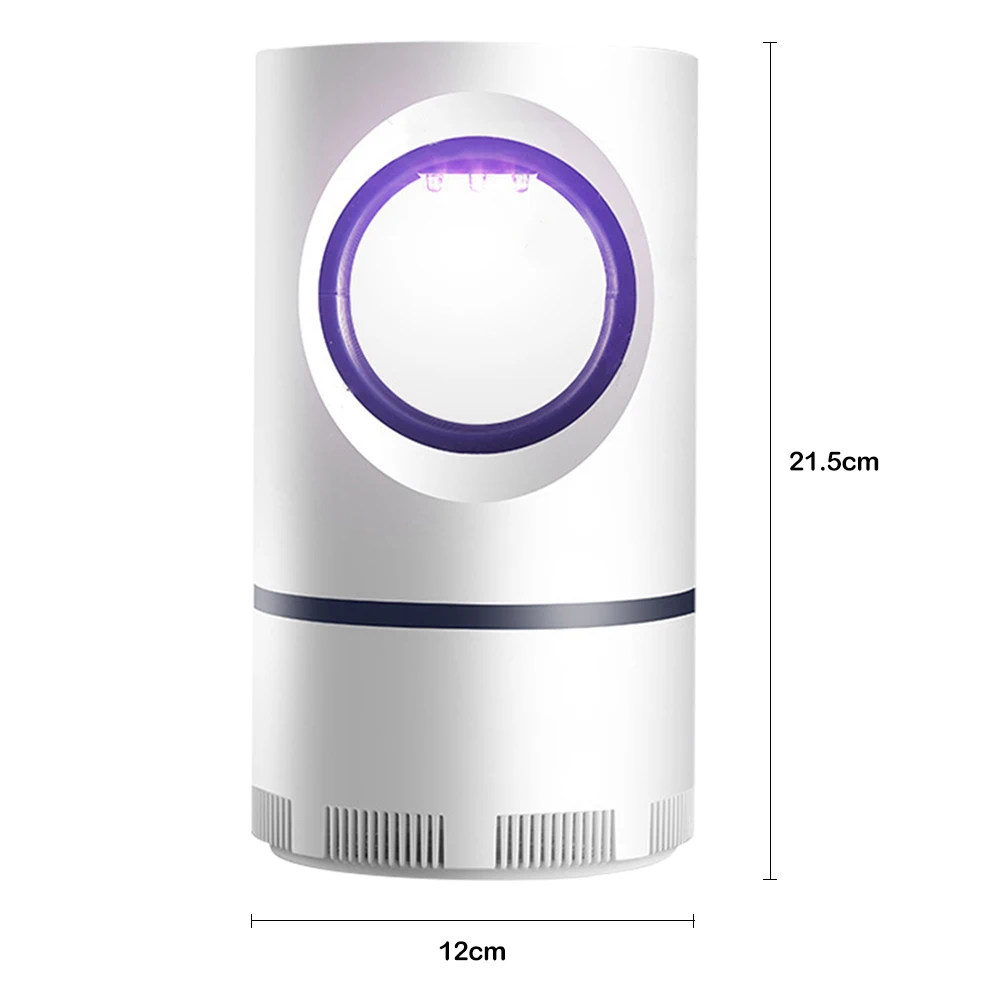 

LED Mosquito Killer Lamp Bug Repeller USB Electric Mute USB Charging Zapper Household Anti Mosquito Insect Flies Light
