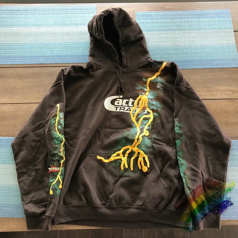 

Foaming Printing Travis Scott Cactus Trails Hoodie Men Women 1:1 Top Quality Heavy Fabric Cactus Jack Sweatshirts Pullovers