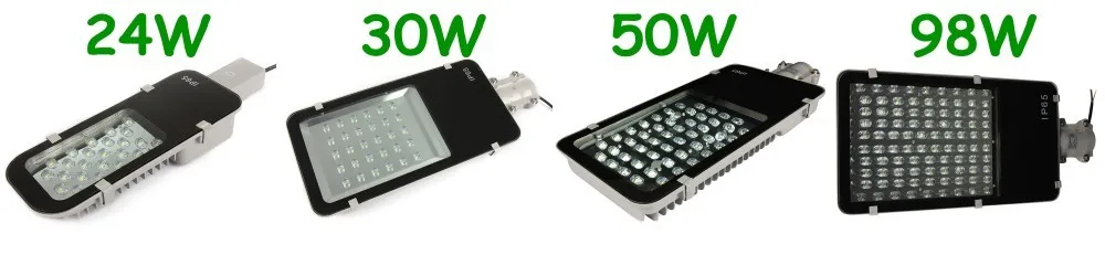 24 Вт 30 Вт 50 Вт 98 Вт светодиодный уличный свет AC85-265V Наружное освещение садовая лампа теплый белый/холодный белый 3 года гарантии