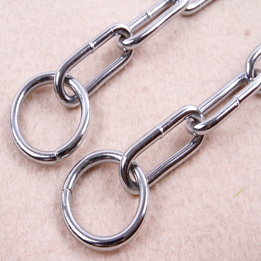 Цепочка-ошейник для собак металлическая из нержавеющей стали | Дом и сад