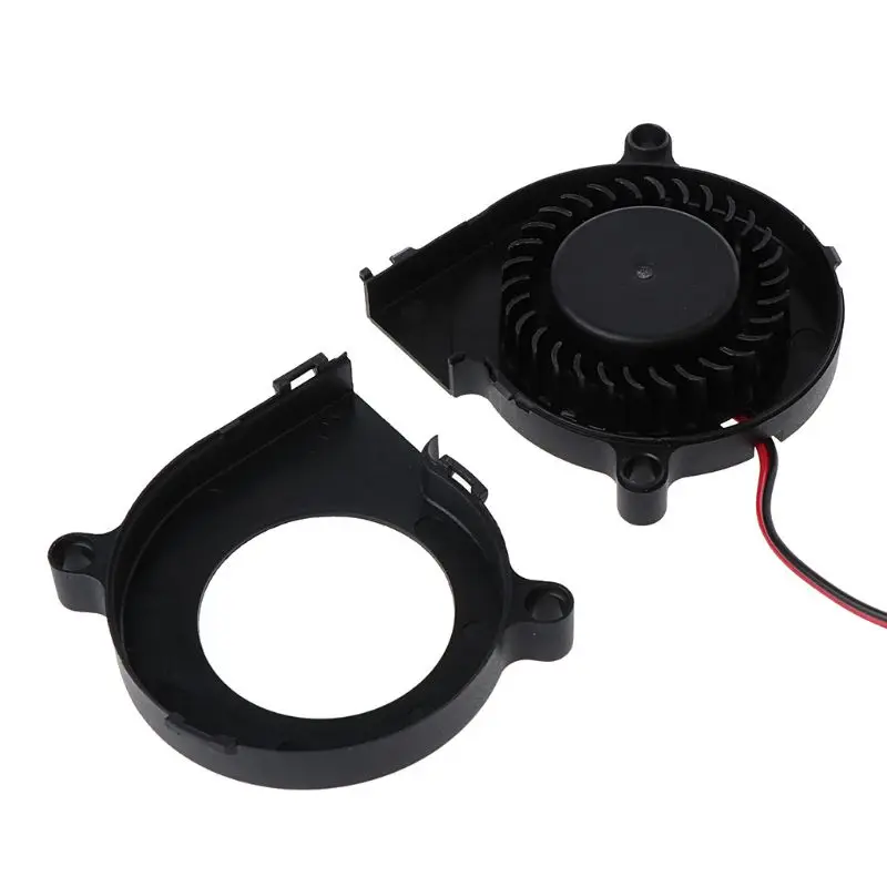 

H7JA 1Pc 12V DC 50mm Blow Radial Cooling Fan Hotend Extruder For RepRap 3D Printer