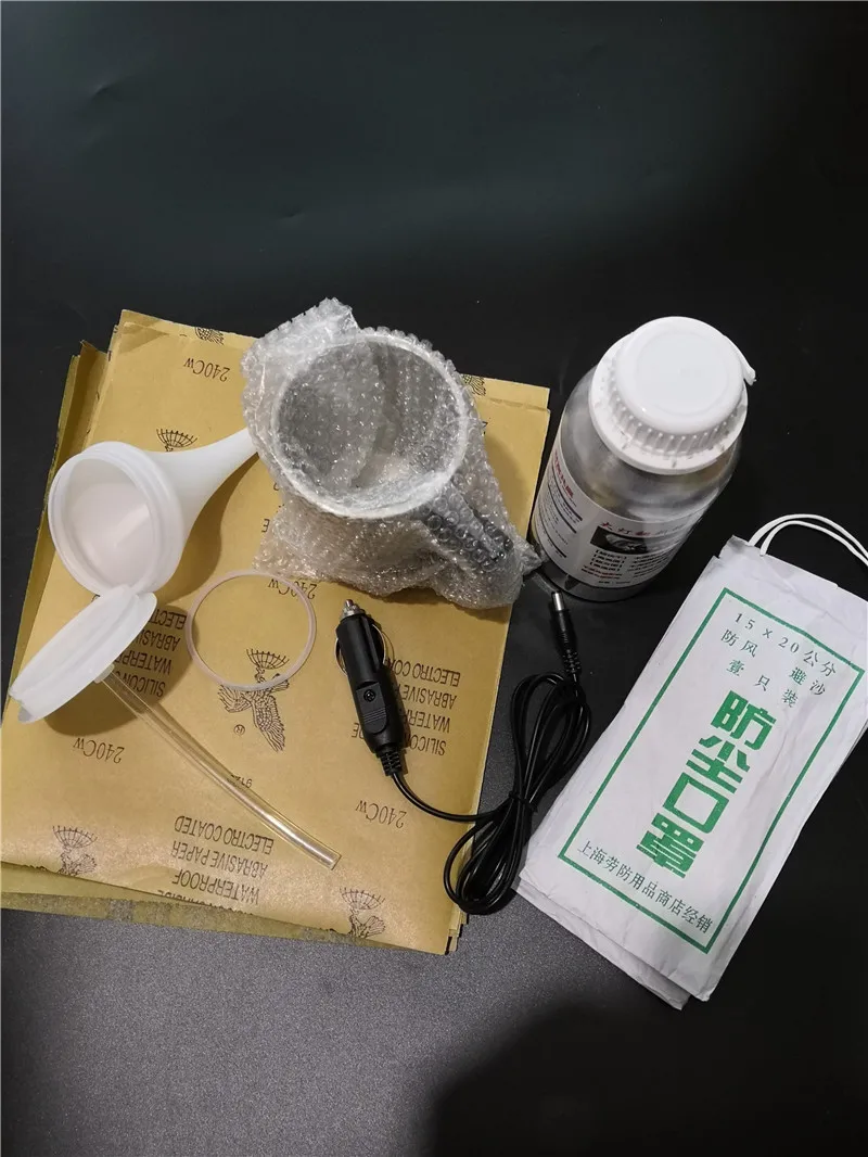 Автомобильная полировка фары автомобиля 800G автомобильное стекло без царапин