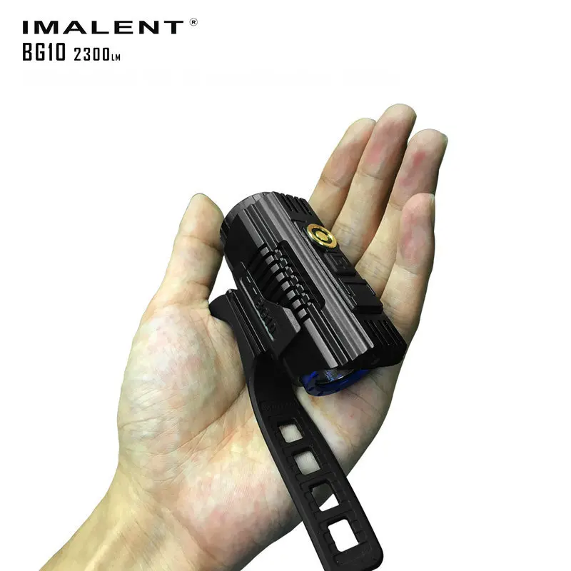 IMALENT BG10 светодиодный светильник-вспышка с зарядкой от usb, велосипедный светильник CREE XHP50 2300LM, светодиодный S O светодиодный экран, водонепроницаемый велосипедный светильник+ аккумулятор 26350
