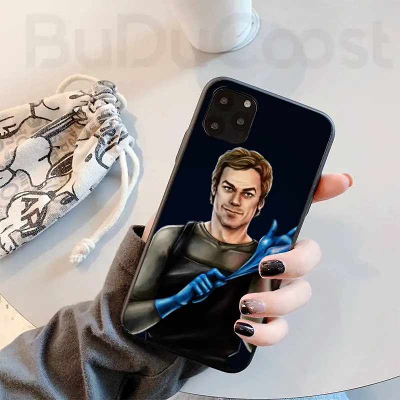 tv show dexter morgan phone case for iphone 8 7 6 6s plus x 5s se 2020 xr 11 12 pro mini pro xs max free global shipping