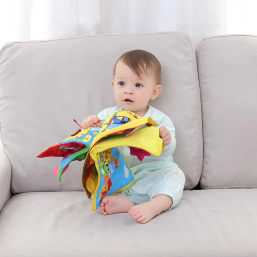 Детская тканевая книжка для новорожденных Мягкая книга Детские неплохо раннего