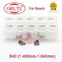 orltl 50pcs injector shims b40 steel adjusting washers shims and nozzle adjustment washers sizes 1 46 1 64mm for bosch