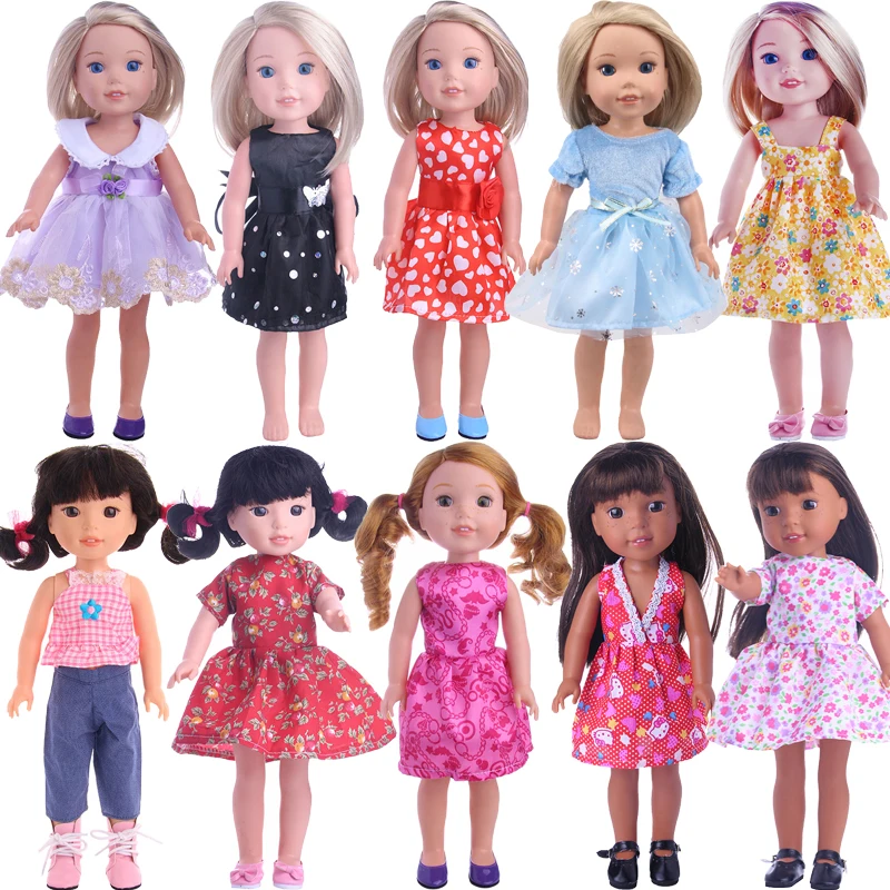 Doll Dress Skirts For 14.5 inch Wellied Wished Camille Ashly