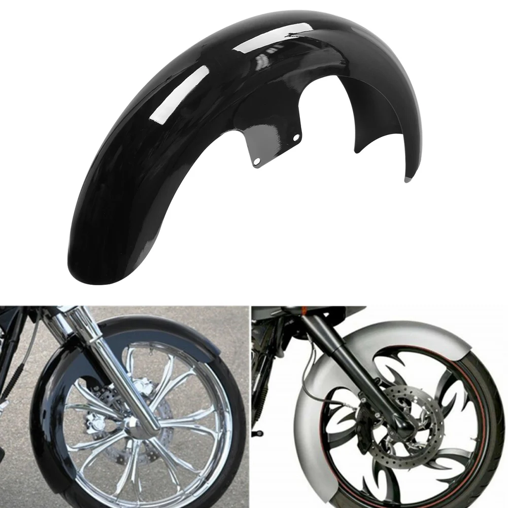 

Переднее крыло для мотоцикла, легкое Черное колесо 23 дюйма для Harley Touring CVO Electra Road Glide Custom Baggers Ultra Classic
