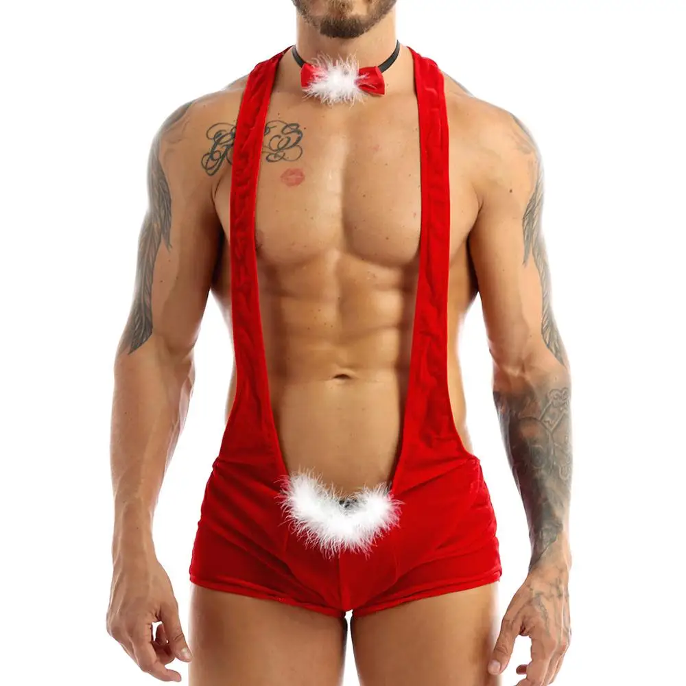 Мужское сексуальное эротическое горячее нижнее белье для геев бархатное