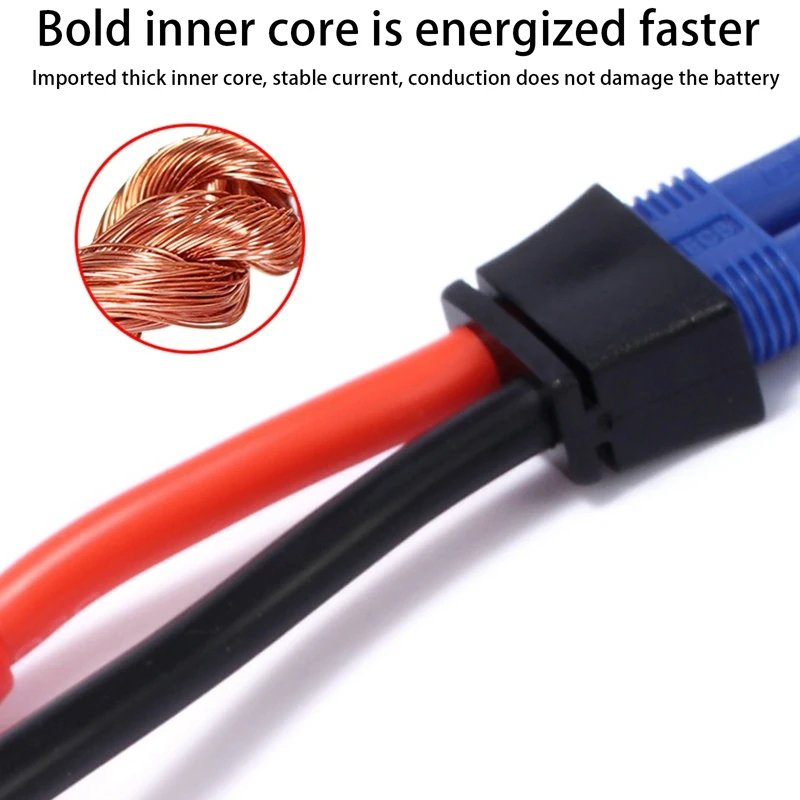 Соединительный кабель EC5 зажим типа крокодил для автомобильного аварийного