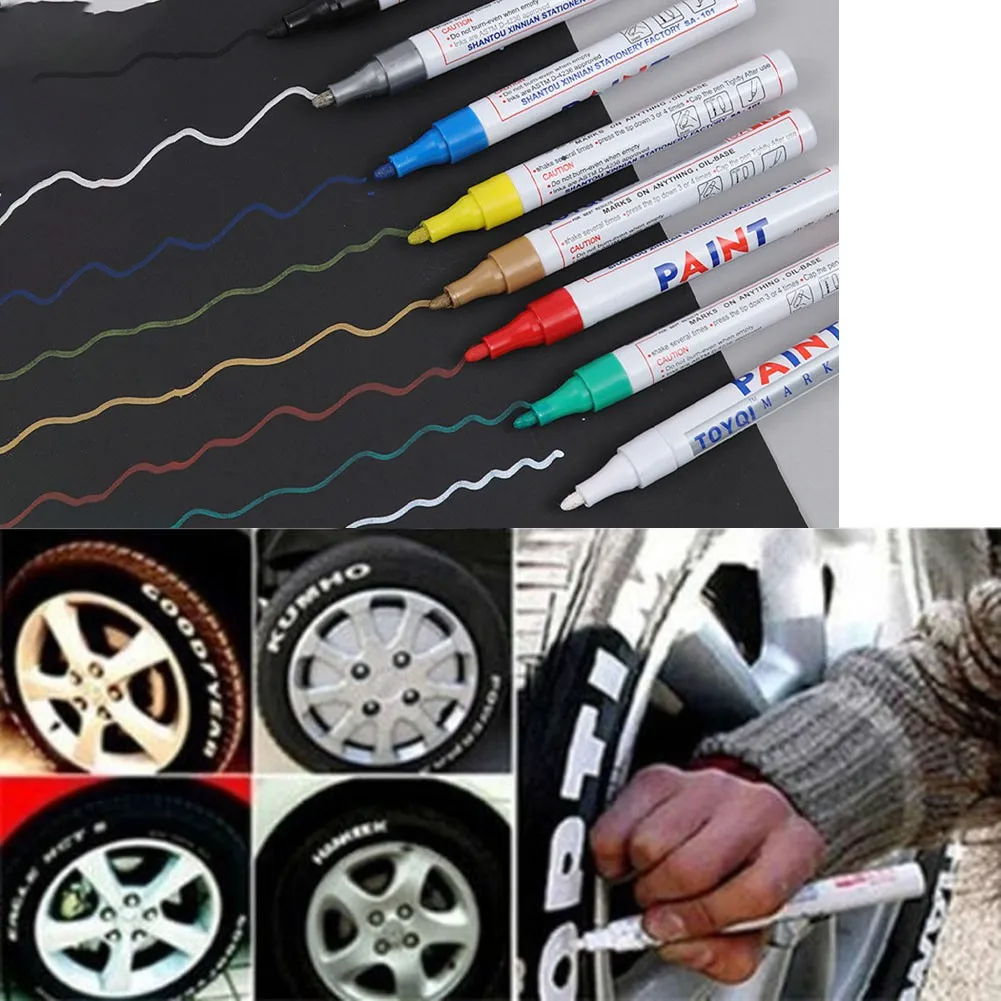 

Paint Marker Pen Permanent Scratch Accessories Car Scratches Non-toxic