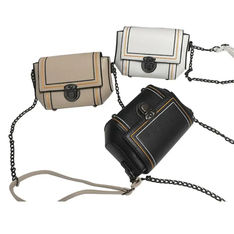 

Women Mini Shoulder Bags Tote Purse Messenger Hobo Metal Chain Crossbody Satchel Bag 20CA