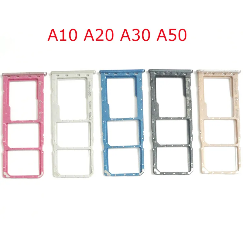 Новинка для Samsung Galaxy A30 A50 A305F A505F A305 A505 лоток Sim карты SD кардридер гнездо держатель