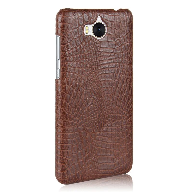 Чехол для Huawei Y5 2017 роскошный чехол из искусственной кожи жесткая пластиковая