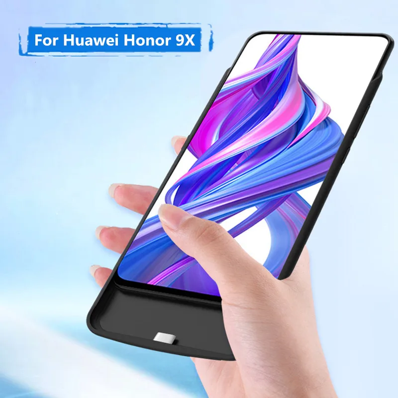 Чехол аккумулятор для Huawei Honor 9X внешний большой емкости 6500 мАч|Чехлы с