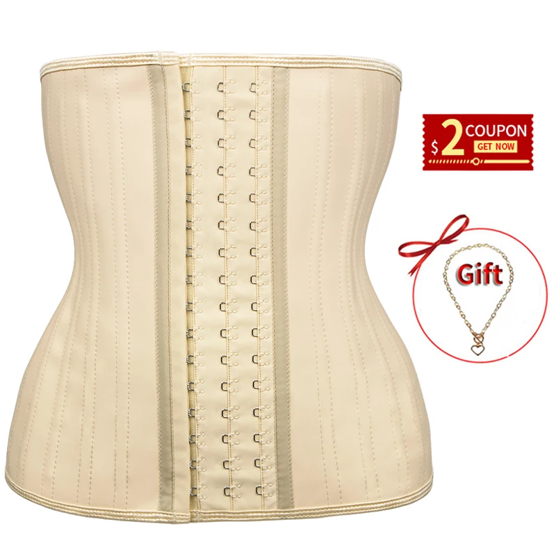 Мукату Латекс Талии Тренажер корсет живота тонкий пояс формирователь тела