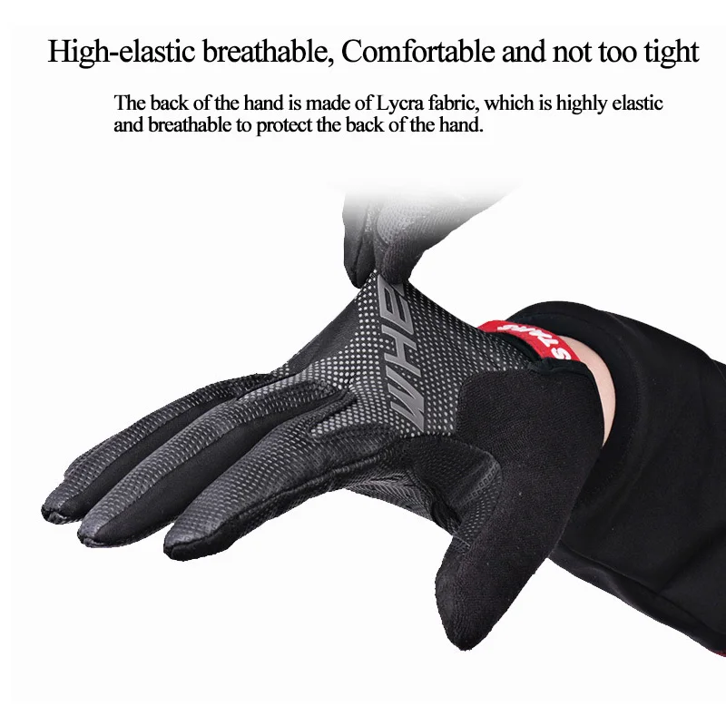 Перчатки для езды на велосипеде мужские перчатки MTB дышащие противоскользящие