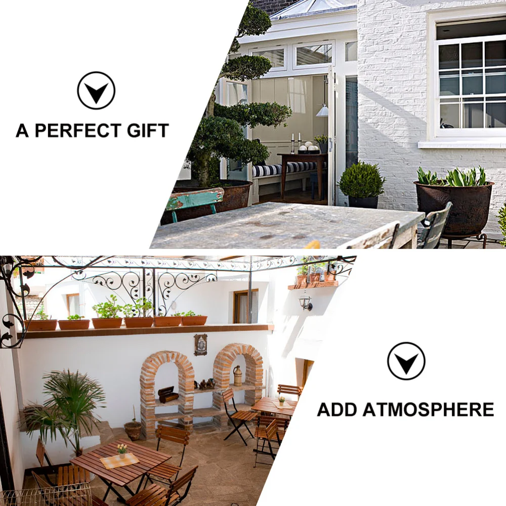 

1pc Retro Home Decoration Creative Wind Chime Pendant Garden Hanging Adornment