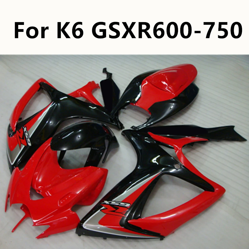 

4 Colour Semicircular hook Blue silver red Motorcycle For Suzuki K6 GSXR 600 750 2006 2007 Full Fairing Kits Kit Injection
