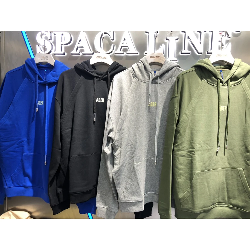 

Новинка 2021, высококачественные Толстовки, Толстовки с надписью ADER ERROR Maison Kitsune, мужские и женские толстовки с вышивкой, с надписью и логотипо...