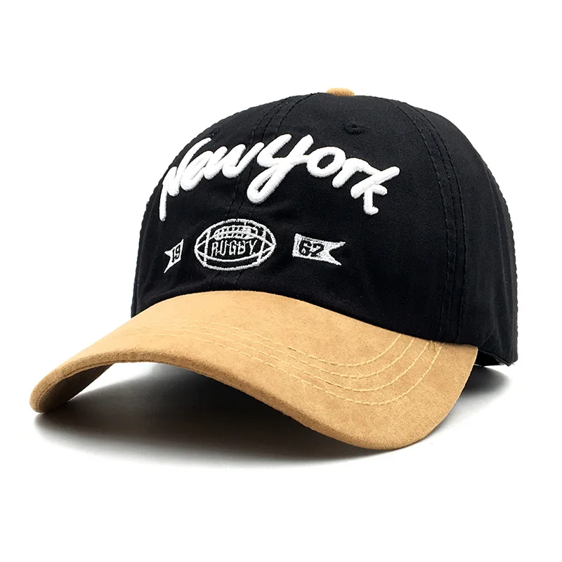 Мужская бейсболка с вышивкой Gorras new New York кепка для рыбалки Кепка регулируемой
