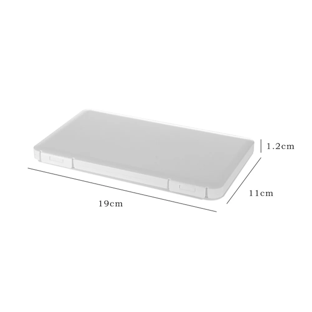 Портативный Прямоугольный пыленепроницаемый контейнер для хранения маски на